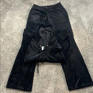 Velour Sweatsuit Set